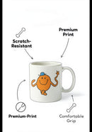 Mr. Tinkle Orange & White Ceramic Mug | Gift for Fans