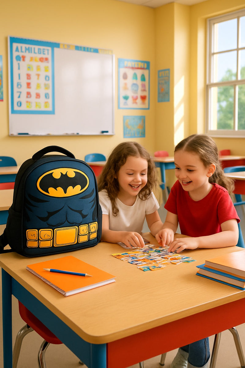DC Batman Printed Backpack | Gift for DC Fans