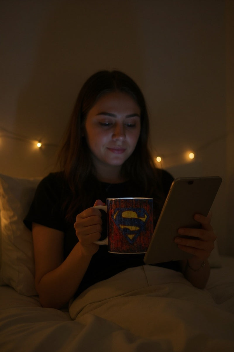 Superman Truth & Justice Ceramic Mug | Gift for Fans