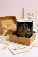 Harry Potter Hogwarts Black Ceramic Mug | Gift for Fans