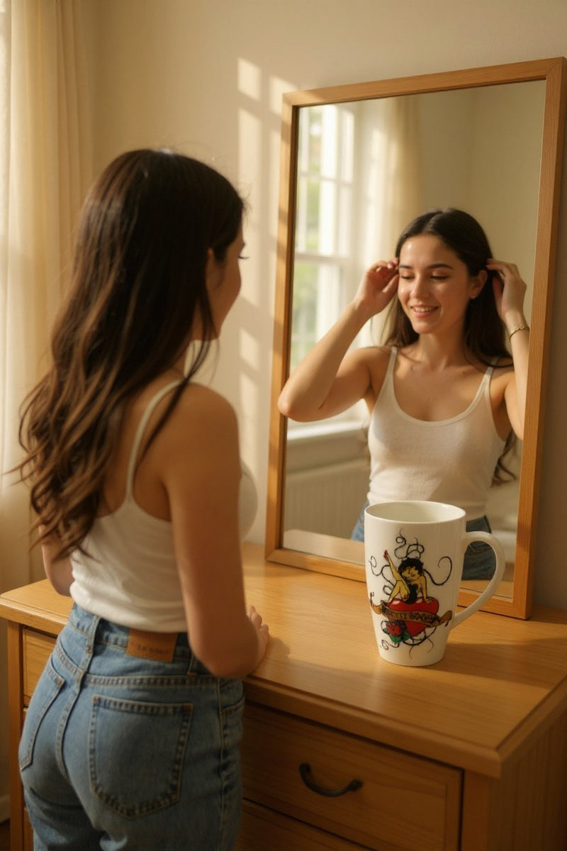 Betty Boop Ceramic Mug | Gift for Fans
