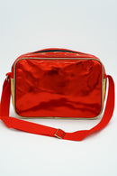 Marvel Iron Man Inspired Red and Gold Armor Shoulder Bag