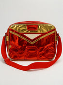 Marvel Iron Man Inspired Red and Gold Armor Shoulder Bag