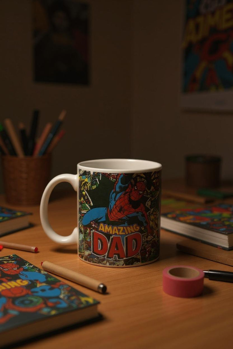 Amazing Dad Spider-Man Ceramic Mug | Gift for Marvel Fans