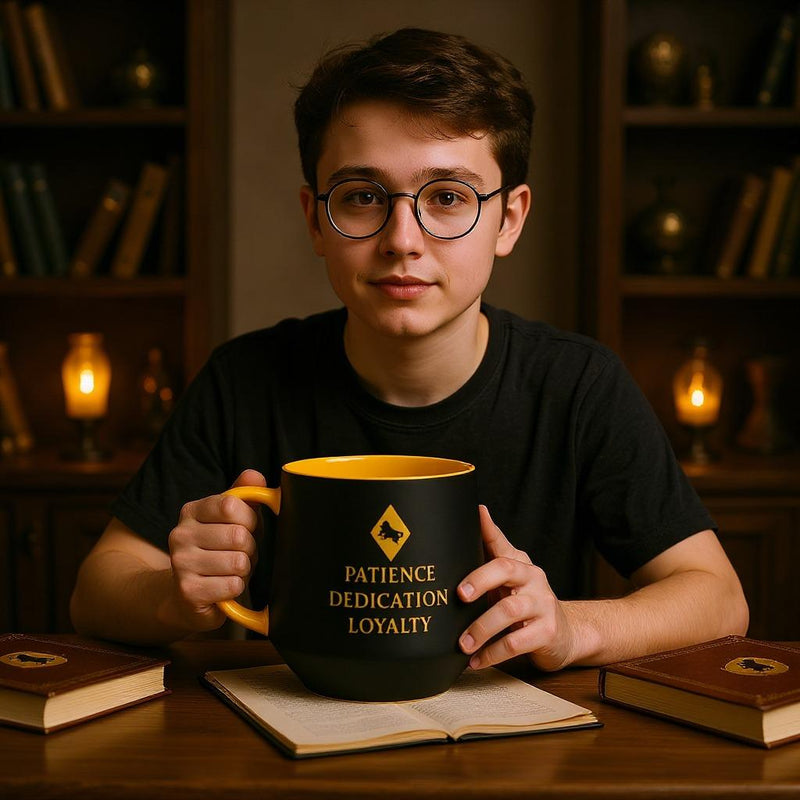 Harry Potter Hufflepuff Ceramic Mug | Gift for Fans