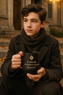 Harry Potter Gryffindor Crest (Courage Determination Bravery) Ceramic Mug | Gift for Fans