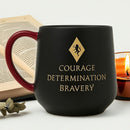 Harry Potter Gryffindor Crest (Courage Determination Bravery) Ceramic Mug | Gift for Fans