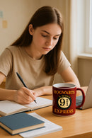 Harry Potter Deathly Hallows Ceramic Mug | Gift for Fans