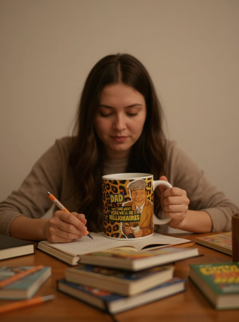 Del Boy 'World's Greatest Dad' Cozy Mug &amp; Socks Set