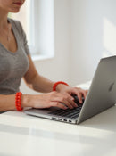 Classic Orange Charm Bracelet