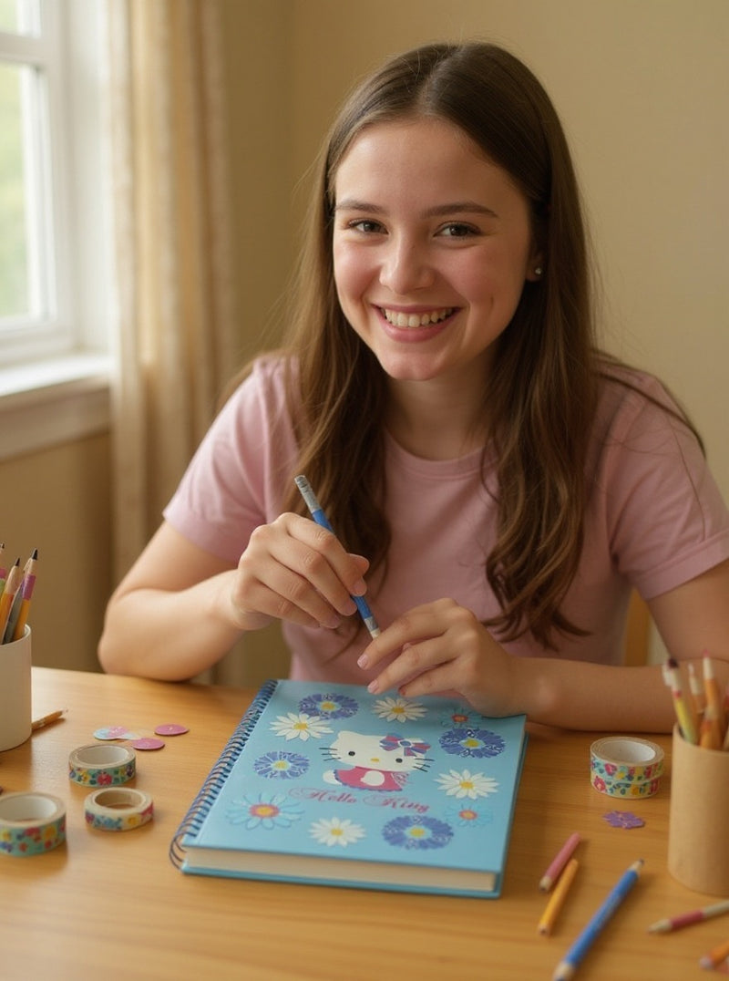 Hello Kitty Floral Bloom Notebook