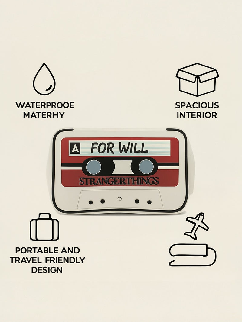 Stranger Things Hawkins Adventure Cosmetic Bag