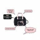 Hello Kitty Shoulder Bag for Girls – Stylish Black and Pink Travel Satchel with Bow