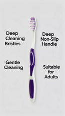 Justin Bieber Kids Purple Manual Toothbrush