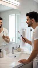 Justin Bieber Kids Purple Manual Toothbrush