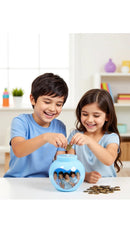 One Direction Red and Blue Ceramic Money Pot