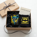 World's Greatest Batman Fan Mug and Socks Set