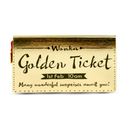 Wonka Golden Ticket A5 Notebook Journal 