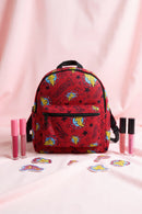 Harry Potter Magical Backpack-Red Adjustable Padded Straps, Front Zippered Pocket & 12L capacity-Gift