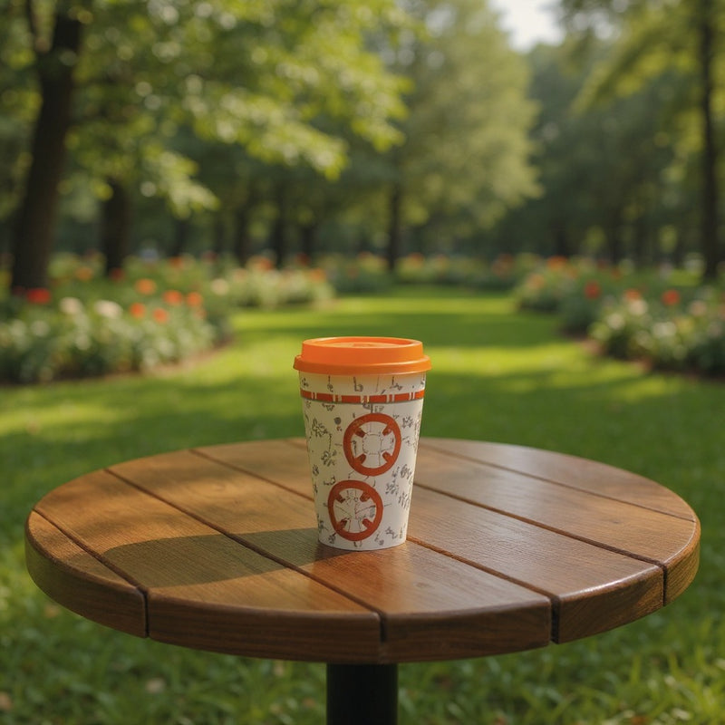 Star Wars Reusable Travel Coffee Cup – BB-8 Themed Eco-Friendly Tumbler with Lid