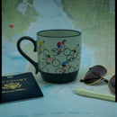 Cycling Theme Coffee Mug Bicycle Riders | Ceramic Tea Cup Sporty Gift
