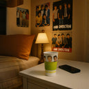 One Direction Travel Cup with Band Member Print – BPA-Free Plastic Tumbler with Lime Grip Band