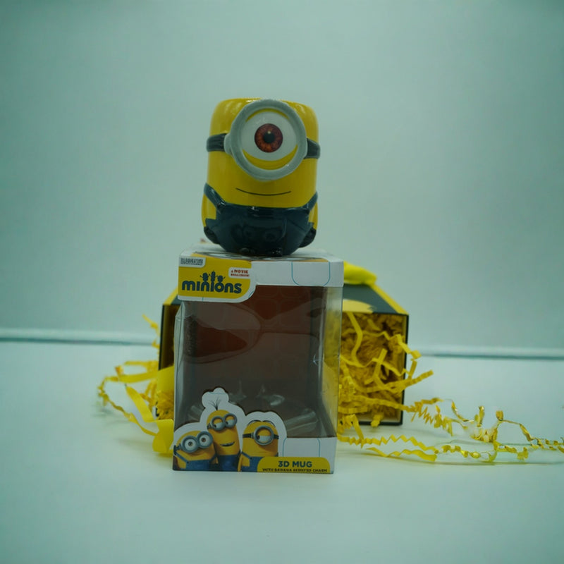 Minions 3D Ceramic Mug – Official Cartoon Coffee Cup