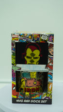 Iron Man Armor Ceramic Mug &amp; Socks Set | Gift for Marvel Fans&nbsp;