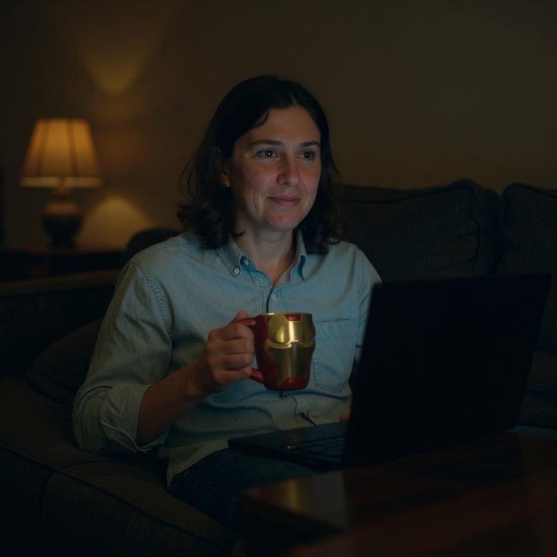 Marvel Avengers Iron Man 3D Ceramic Coffee Mug | Superhero Face Shaped Tea Cup | Limited Edition