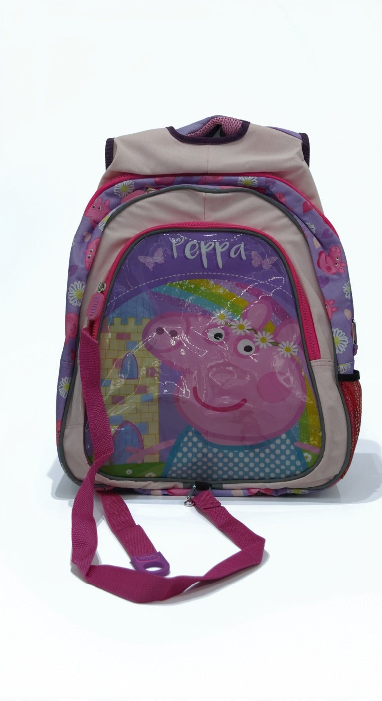 Peppa Pig Backpack-Pink, Kid's Gift