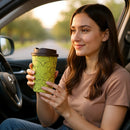 Premium Double Wall Insulated Travel Coffee Mug with Anti-Spill & Leak Lid