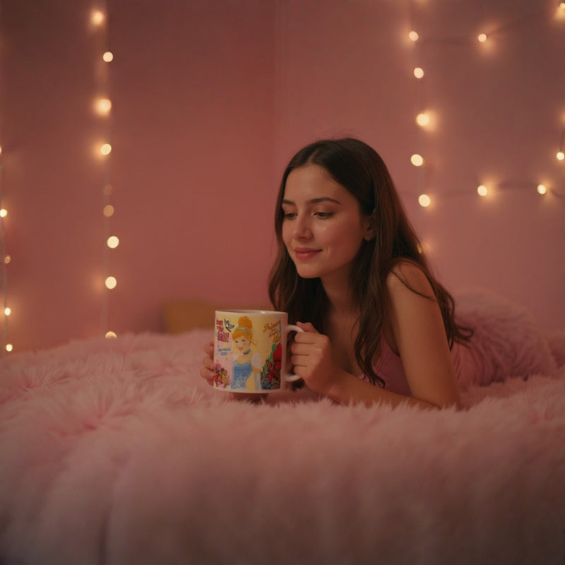 Disney Princess Mug | BPA-Free Coffee Tea Hot Cold Ceramic Cup