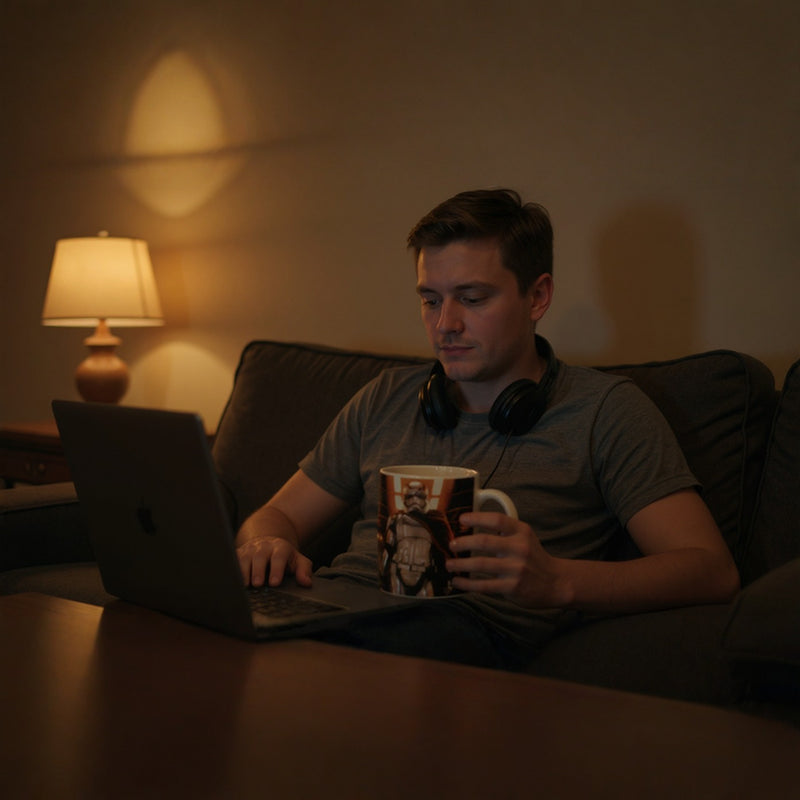 Star Wars Stormtrooper Ceramic Mug – Official Licensed Coffee Cup with Gift Box