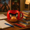 Angry Birds Red Character Mug – 3D Sculpted Coffee Cup for Kids Gamers