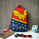 Stylish Girls’ School Backpack , Wonder Woman Design