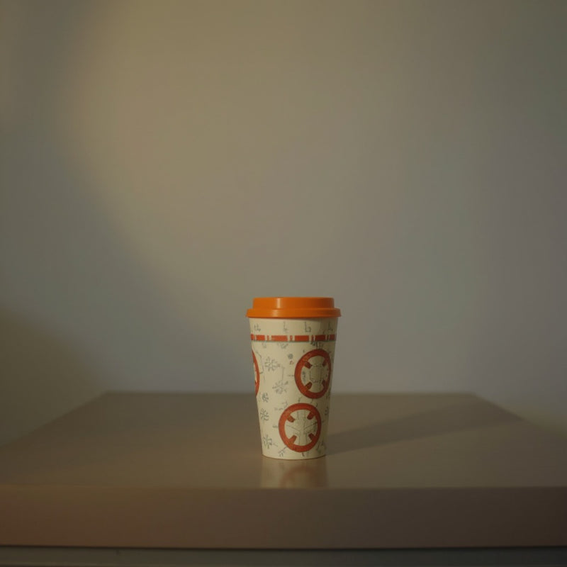 Star Wars Reusable Travel Coffee Cup – BB-8 Themed Eco-Friendly Tumbler with Lid