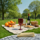 Stainless-Steel Wine-Red Tumbler with Lid & Tag–Insulated Glass for Beach Picnic Poolside |