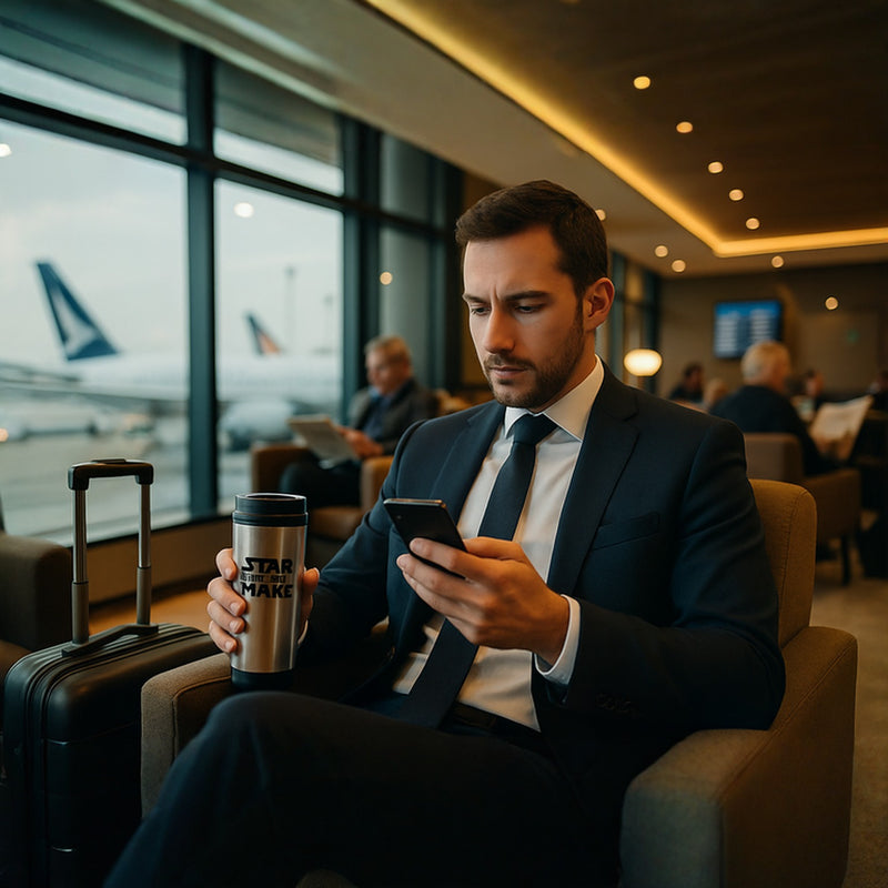 Star Wars Stainless Steel Travel Mug | Insulated Spill & Leakproof Tumbler Coffee Cup