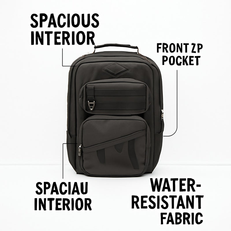 DC Comic Batman Legend Black Backpack–Rucksack with Adjustable Shoulder Straps &amp; Panel | Travel Bag-Gift.