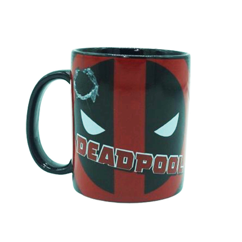 Marvel Deadpool Red Coffee Mug –for Hot & Cold Drinks –  Superhero Gift for Men Women