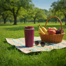 Matte Maroon Insulated Travel Tumbler – Leakproof Stainless Steel Coffee Mug
