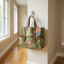 Marvel Vintage Military Messenger Bag – olive-green Rugged Canvas Satchel Briefcase