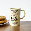 Snoopy Coffee Mug “It Doesn’t Get Better Than This!” | 12oz Funny Cute Ceramic Tea Cup