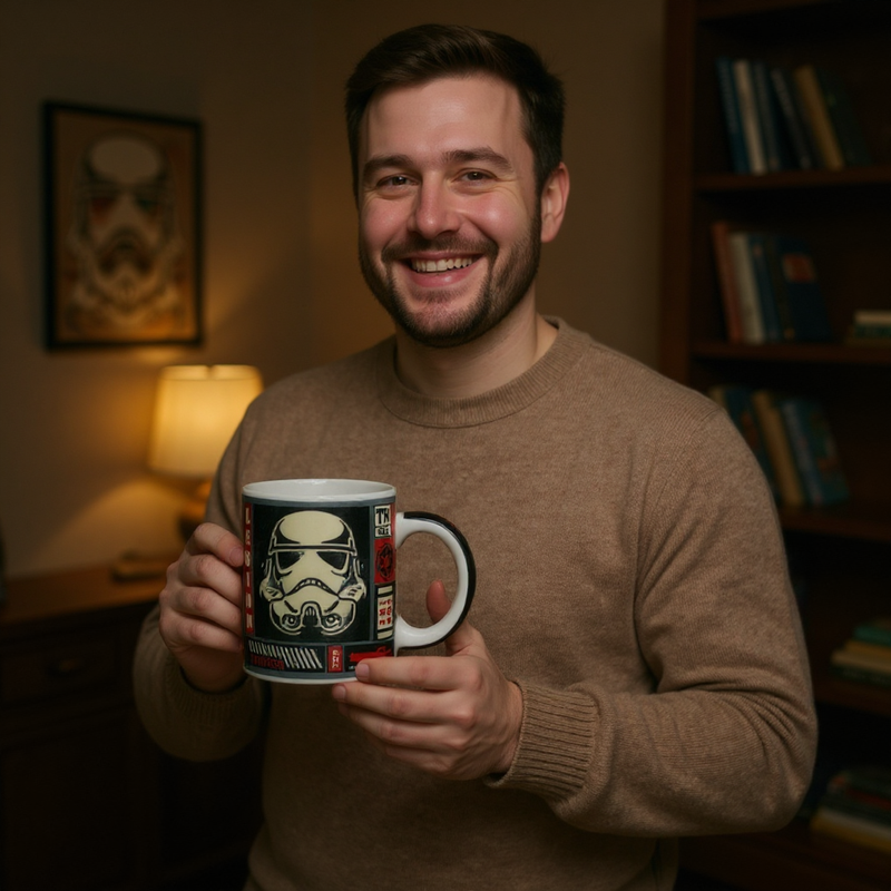 Star Wars Mug – 11oz Vintage Sci-fi Ceramic Coffee Cup | Microwave &amp; Dishwasher Safe