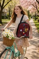 Marvel Iron Man Kids Backpack - School Bag for Boys- Adjustable Shoulder Straps, Dual Mesh Pockets