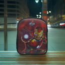 Marvel Iron Man Kids Backpack - School Bag for Boys- Adjustable Shoulder Straps, Dual Mesh Pockets