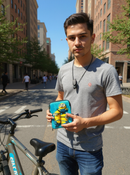 Minions Blue Pouch for Kids – WaterProof Versatile Zipper Case for Chargers Earbuds Makeup Jewelry Stationary