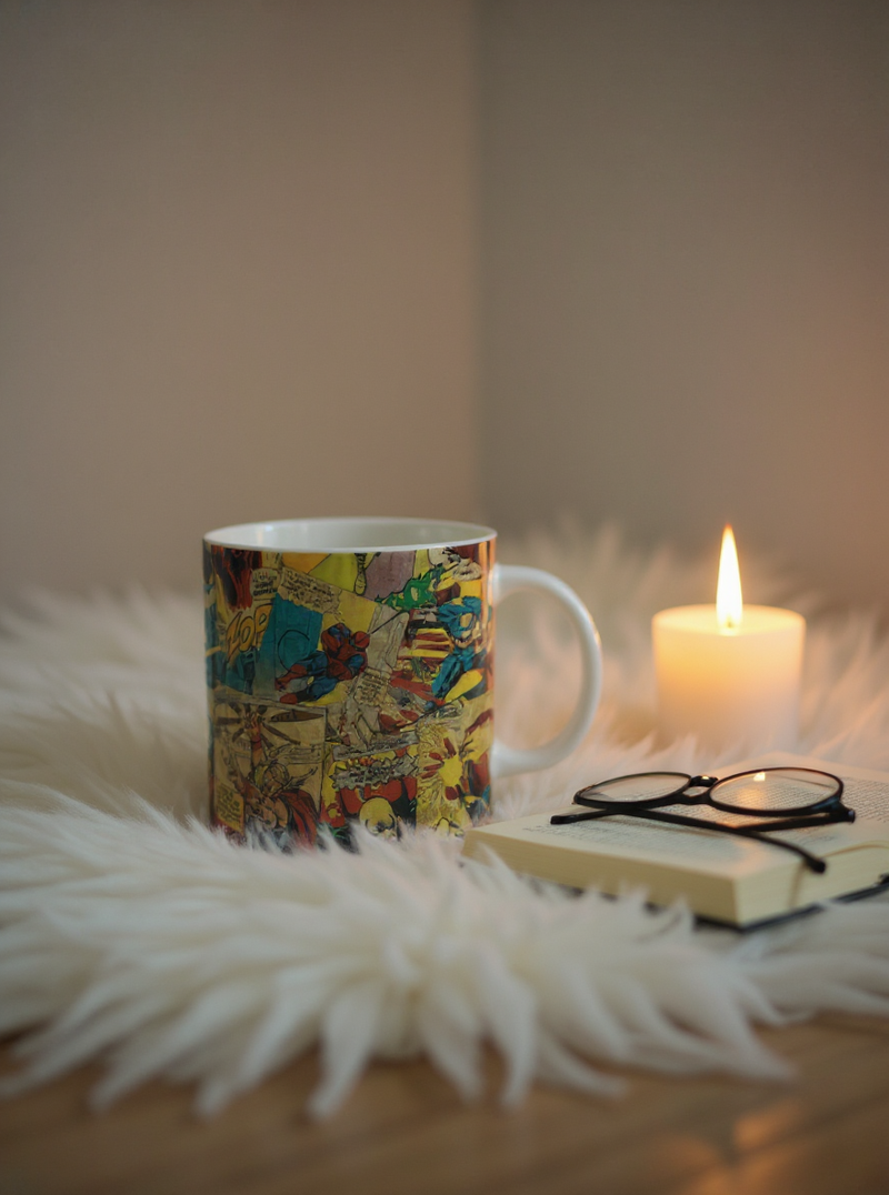 Spiderman Comics Ceramic Mug | Gift for Marvel Fans&nbsp;&nbsp;