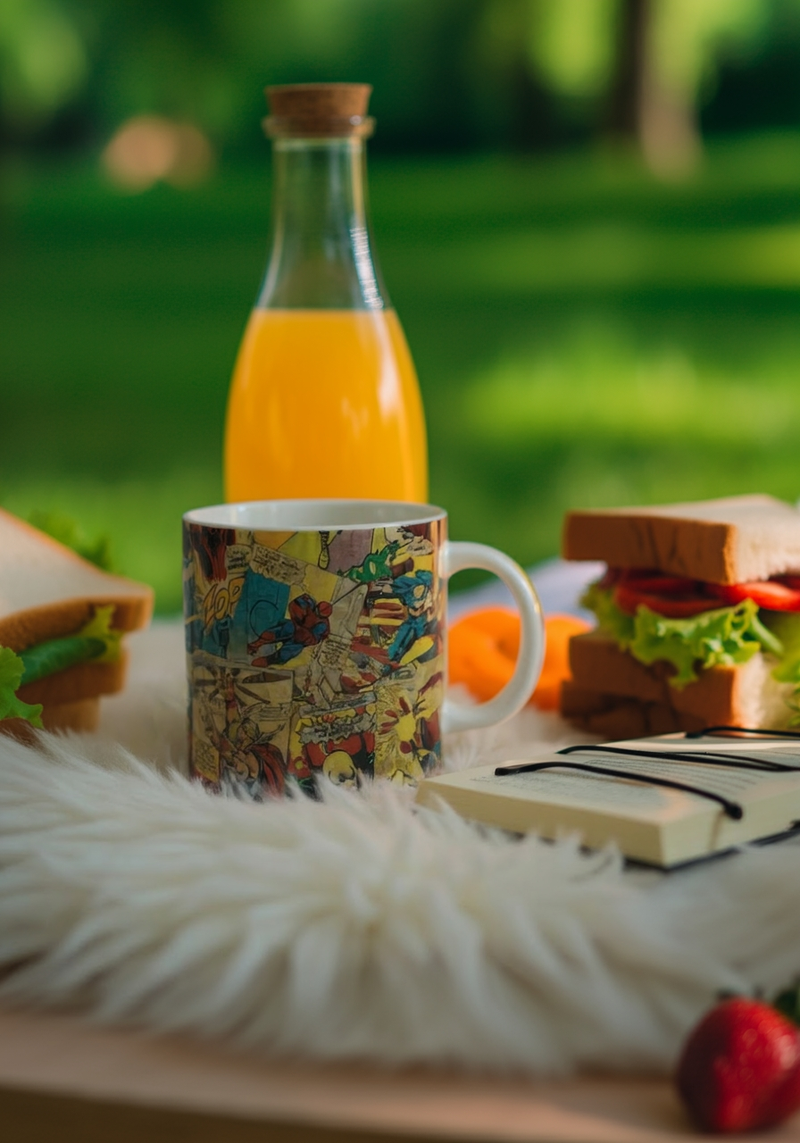 Spiderman Comics Ceramic Mug | Gift for Marvel Fans&nbsp;&nbsp;