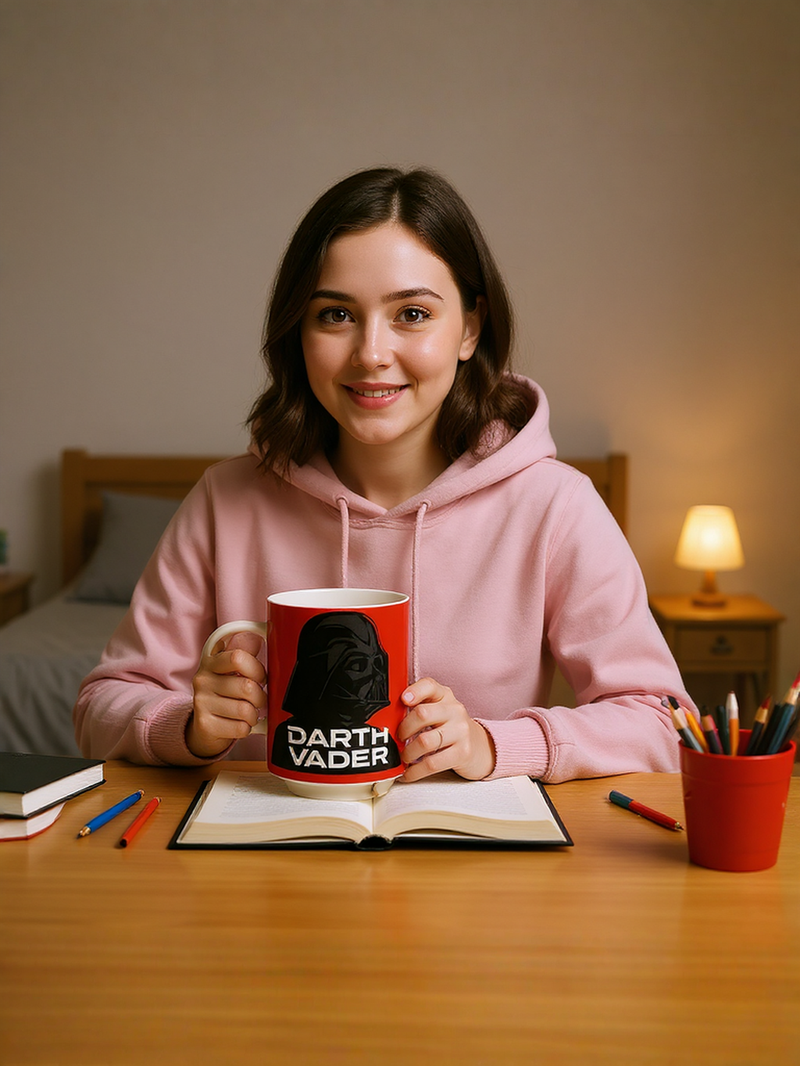 Darth Vader Star Wars Red Ceramic Mug | Gift for Star Wars Fans&nbsp;